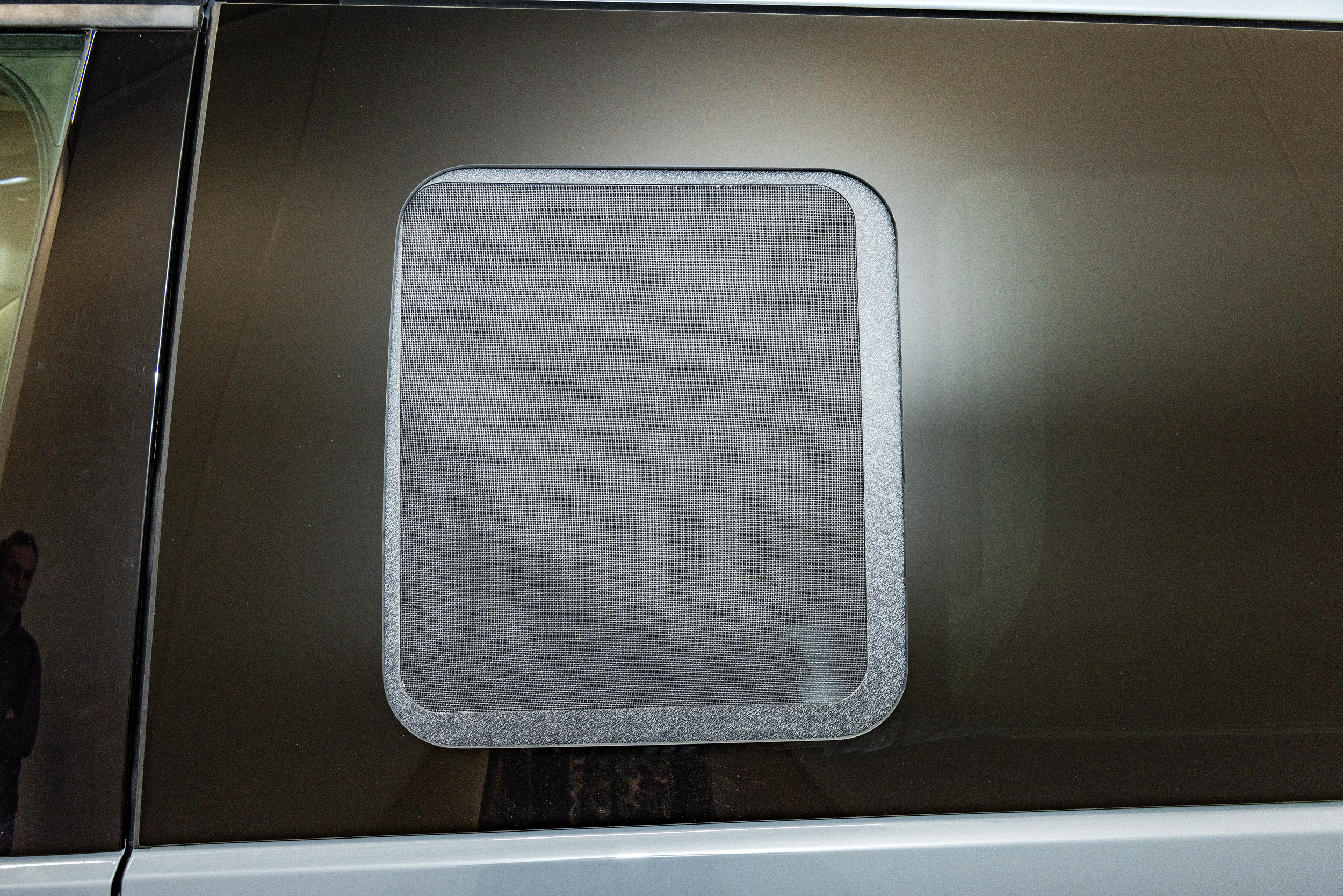 Fliegengitter - Schiebetürfenster für VW T 7, Beifahrerseite