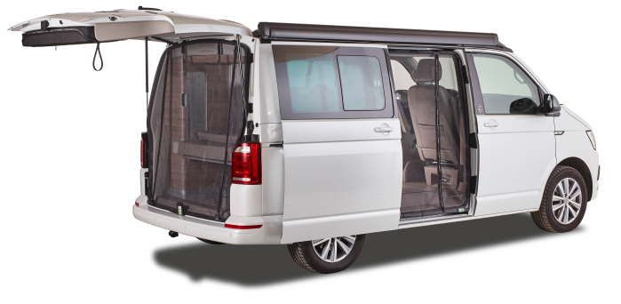 Moskitonetz für VW T5 / T6 / T6.1, Heckklappe