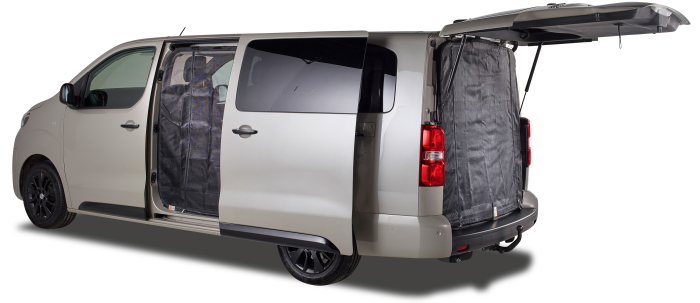 Moskitonetz für Citroën / Fiat / Opel / Peugeot / Toyota, Schiebetüre