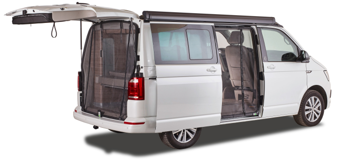 Moskitonetz für Nissan NV 200, Heckklappe