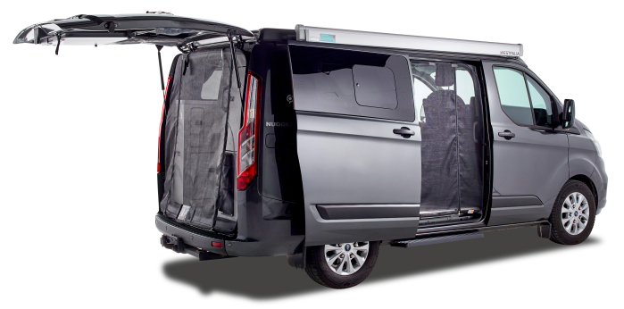 Moskitonetz für Ford Custom (2012-2023), Heckklappe