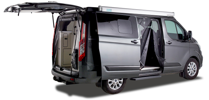 Moskitonetz für Ford Custom (2012-2023), Schiebetüre