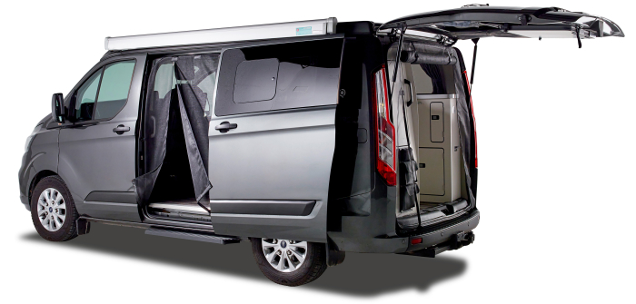 Moskitonetz für Ford Custom (2012-2023), Schiebetüre