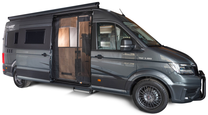 Moskitonetz für VW Crafter II  / MAN TGE (ab 2017), Schiebetüre