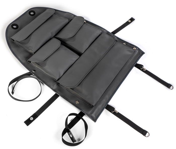 Rückenlehntasche Premium - dunkelgrau