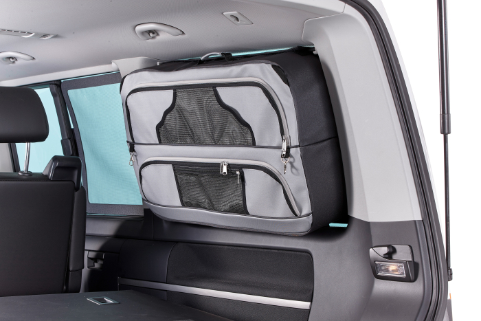 Fensterpacktasche mit Paneel für VW T5 / T6 / T6.1, Beifahrerseite