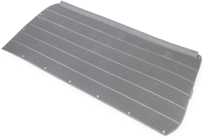 WANDPANEEL hinten rechts, Beifahrerseite, kurzer Radstand - hellgrau