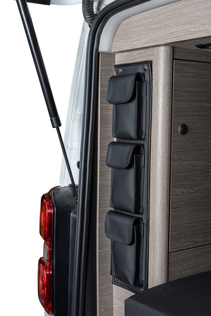 Stau-Tasche lang für Citroen Campster / Vanster mit Schrank, 3 Taschen