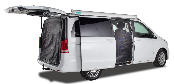 Moskitonetz für Mercedes V-Klasse / Vito (ab 2014), Schiebetüre