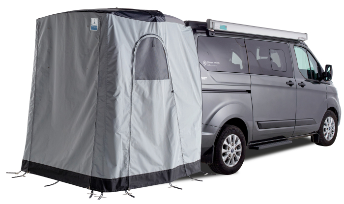 Heckzelt Space Kombi für Ford Custom (2012-2023), hellgrau