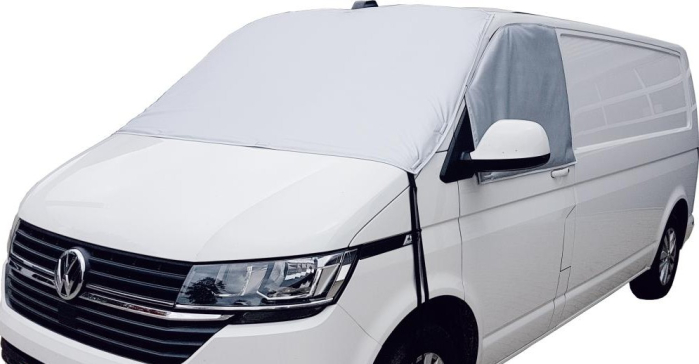 Front- u. Seitenscheibenisolierung für VW T5 / T6 / T6.1, 3-teilig, außen