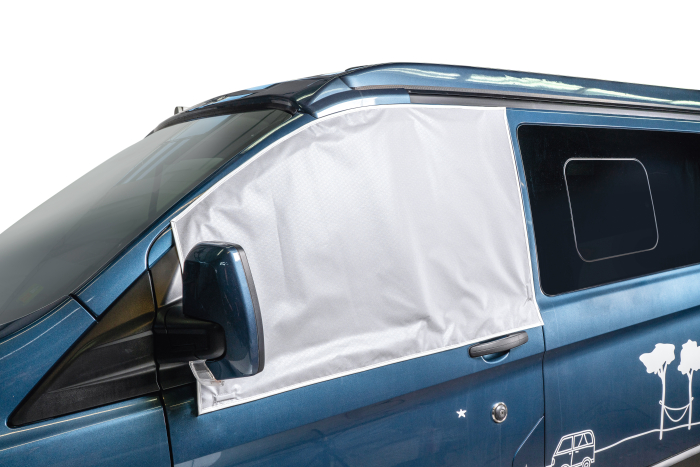 Seitenscheibenisolierung für Ford Custom (2012-2023), 2-teilig, außen