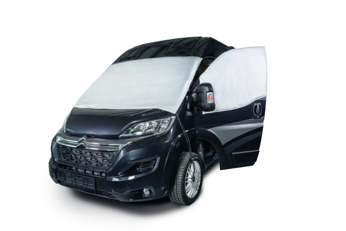 Seitenscheibenisolierung für Fiat / Citroen / Peugeot / Opel / Toyota, 2-teilig, außen