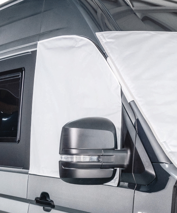 Seitenscheibenisolierung für VW Crafter II / Grand California / MAN TGE (ab 2017), außen