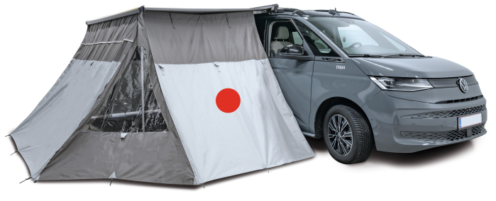 Seitenwand für Markise ohne Eingang - rechte oder linke Seite