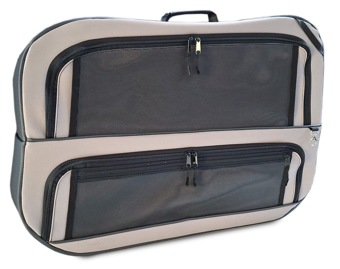 Fensterpacktasche ohne Paneel - VW Neuer California, Beifahrerseite, hellbeige