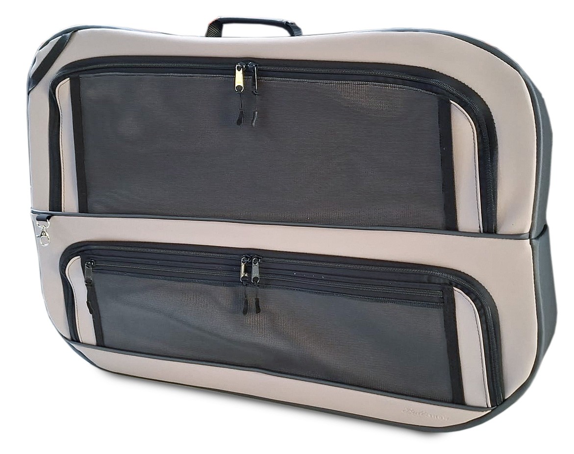 Fensterpacktasche ohne Paneel für VW Neuer California, Fahrerseite, hellbeige