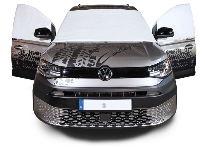 Frontscheibenisolierung für VW Caddy 5 / Ford Connect, außen
