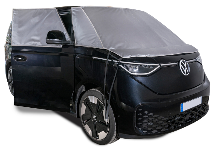 Front- u. Seitenscheibenisolierung für VW ID Buzz, 3-teilig, außen