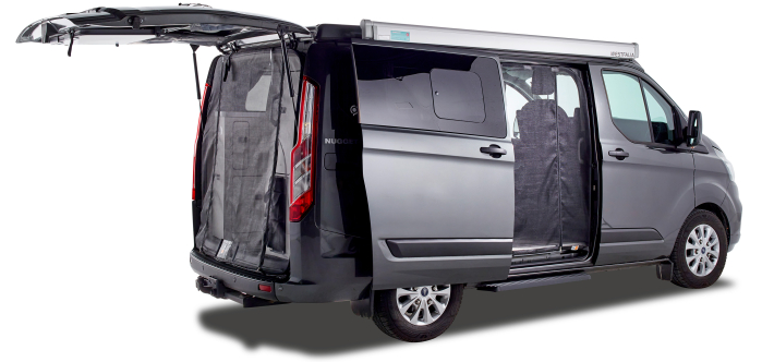 Moskitonetz für Renault Trafic III / Nissan Primastar, Schiebetüre 