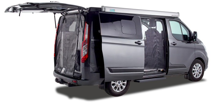 Moskitonetz für Renault Trafic III / Nissan Primastar, Schiebetüre 
