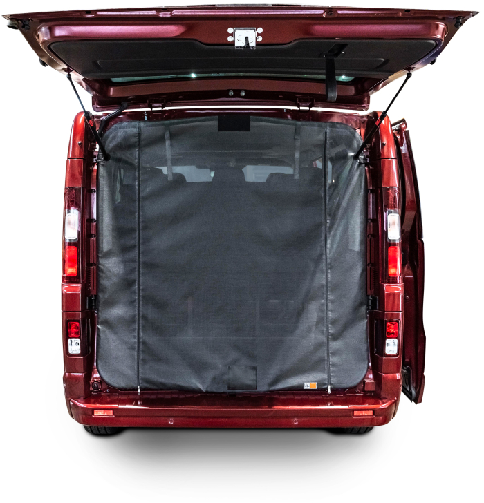 Moskitonetz für Renault Trafic III / Nissan Primastar, Heckklappe