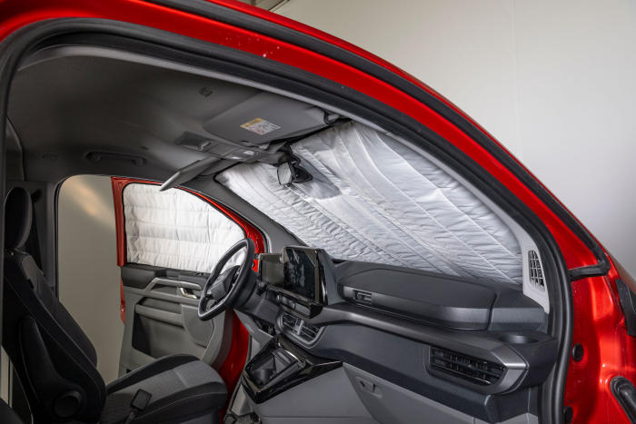 Front- u. Seitenscheibenisolierung für Ford V710 / VW neuer Transporter - Caravelle, 3-teilig, innen