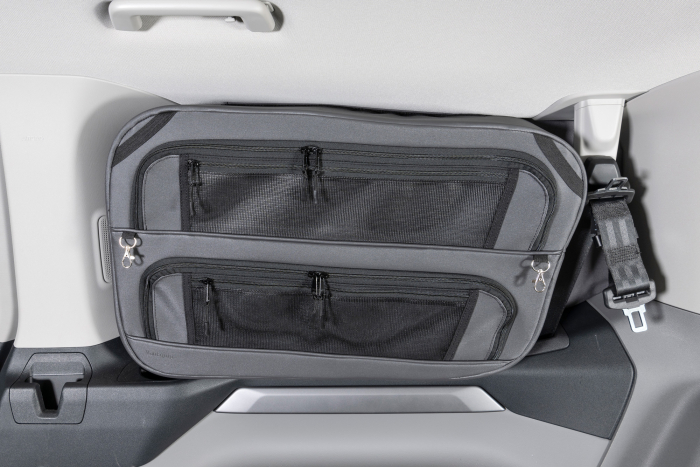 Fensterpacktasche für Ford Custom V710 - Tourneo / VW neue Caravelle, Fahrerseite, anthrazit