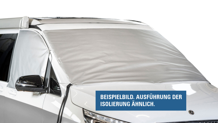 Front- u. Seitenscheibenisolierung für Renault Kangoo 3 / MB Citan / Nissan Towns, 3-teilig, außen