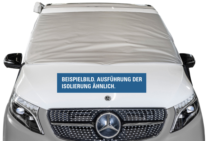 Frontscheibenisolierung für Renault Kangoo 3 / MB Citan / Nissan Towns, außen