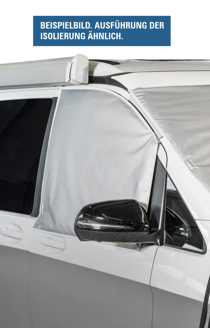 Seitenscheibenisolierung für Renault Kangoo 3 / MB Citan / Nissan Towns, 2-teilig, außen