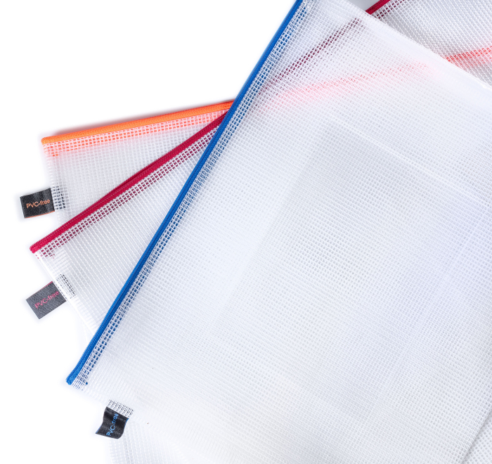 Aufbewahrungstasche transparent , blau, Größe: L