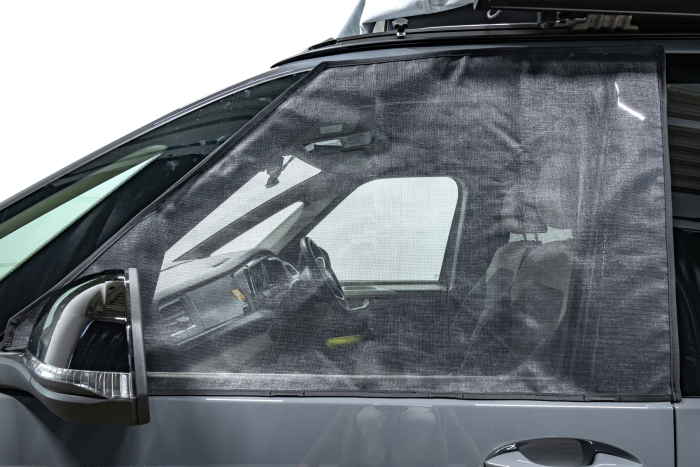 Seitenscheiben Moskitonetz für VW T 7, außen, Fahrertüre