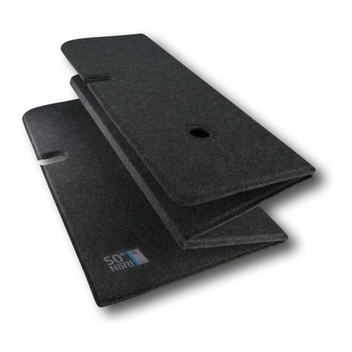 Schlafboard 50°Nord VW California (T4, 1990 bis 1999, mit Aufstellbügel) ohne Bajonett-Heizanschluss