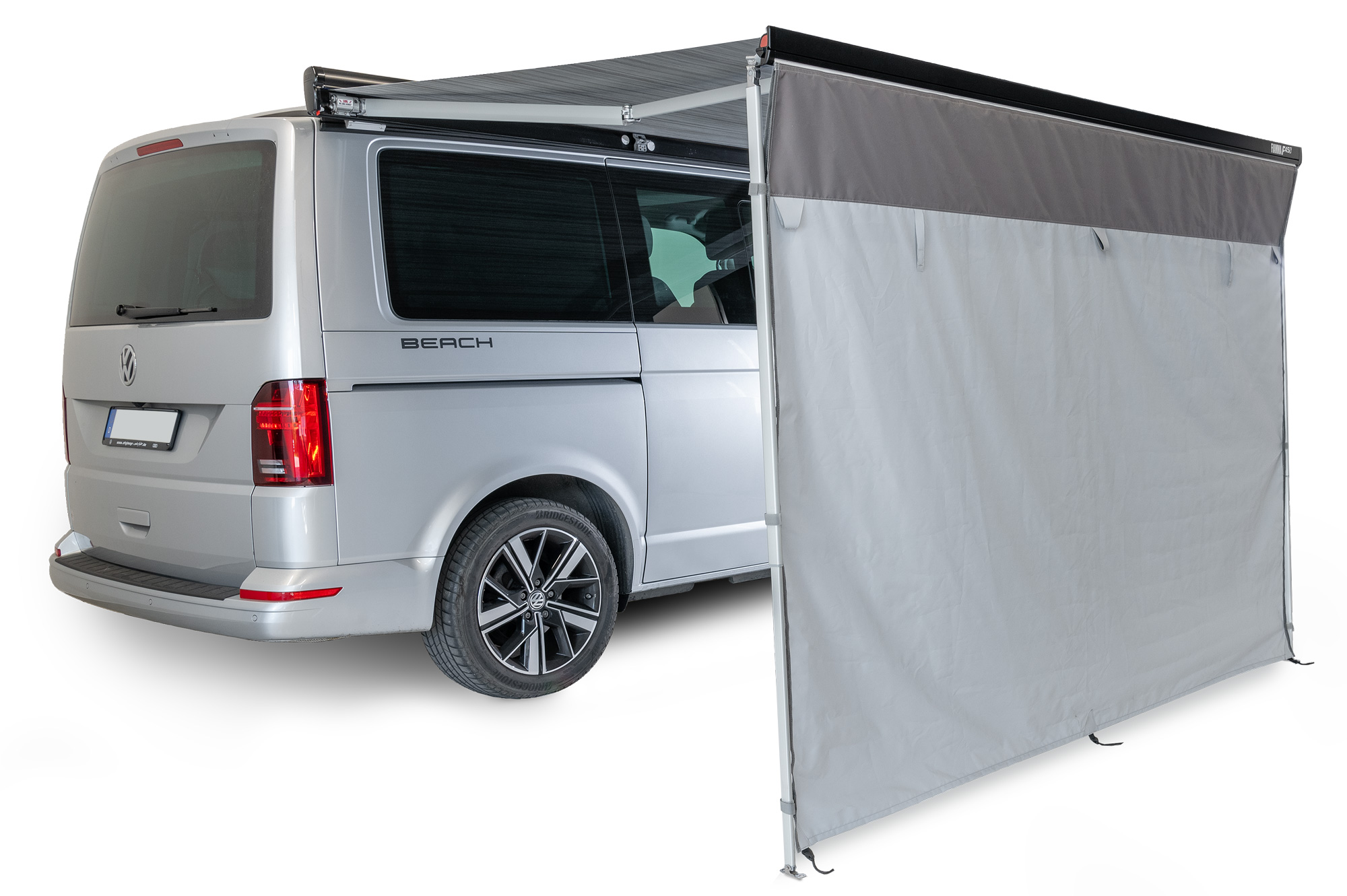 Modulare Wände für Markisen